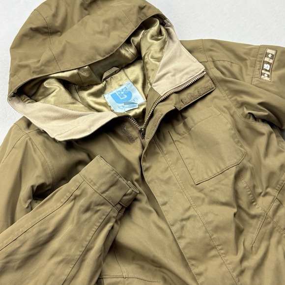 BURTON Snowboard Jacket Women's Size S Brown Flaw - Picture 1 of 15
